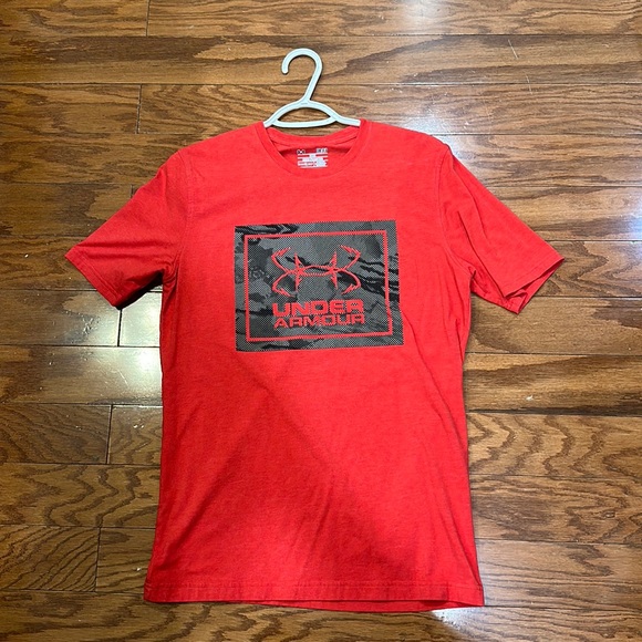 Under Armour t shirt men's small - red - Picture 1 of 3